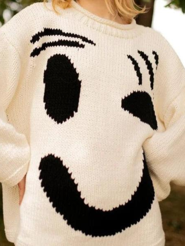 Anne™ | Stickad tröja