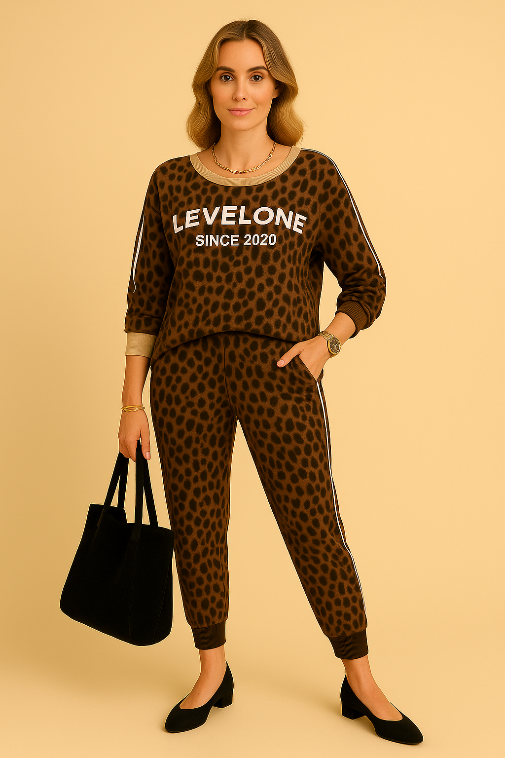 Lirynne™ | Modern printed matching set