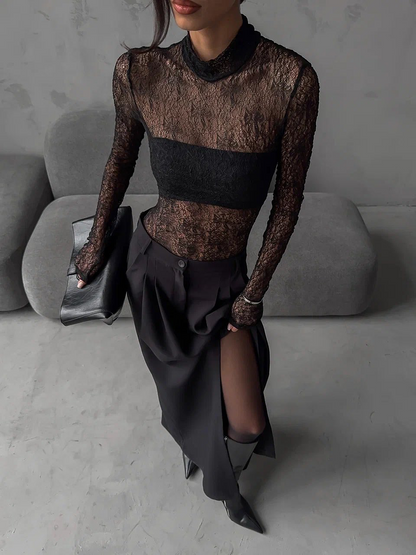 Lioréa™ | Chic pleated long skirt