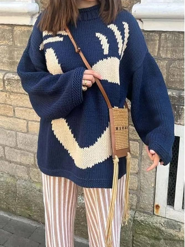 Anne™ | Stickad tröja