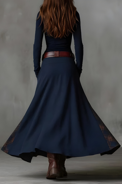 Sira™ | Elegant Vintage Maxi Dress