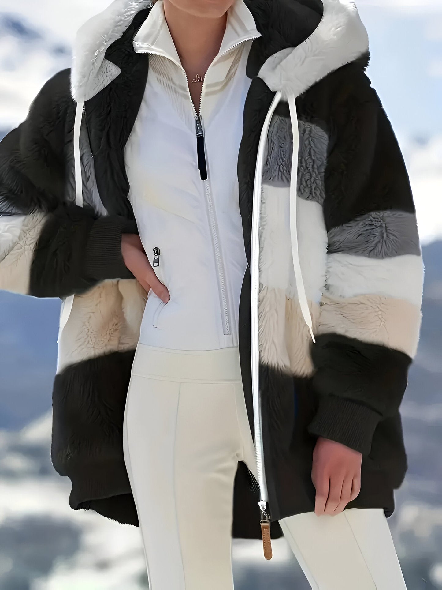 Dora™ | Fluffig jacka för komfort och stil