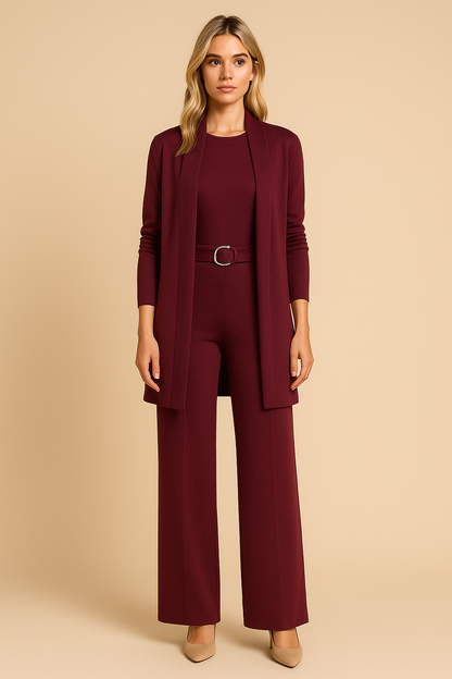 Amira™ | Luxurious & Comfortable Three-Piece Women’s Suit