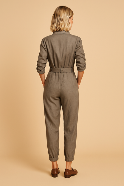 Livia™ | Modern utility-style jumpsuit