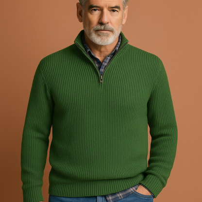 Warm wool sweater for men | Lars