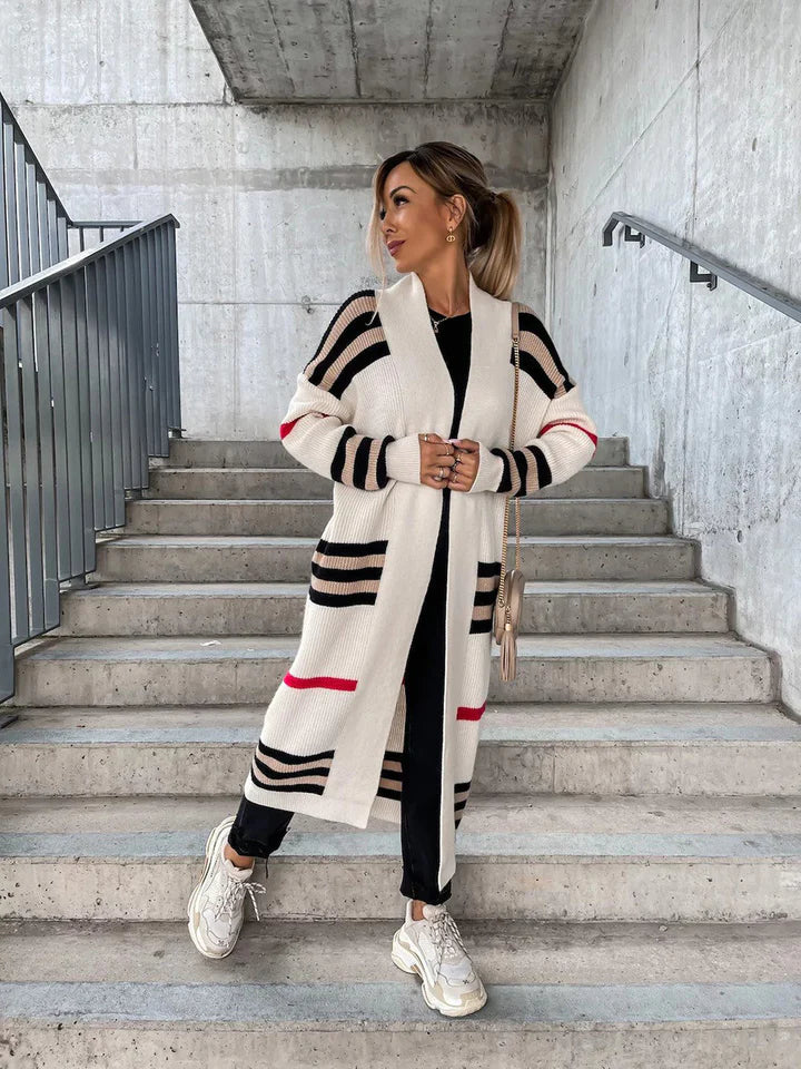 Sandra™ | Lång kofta