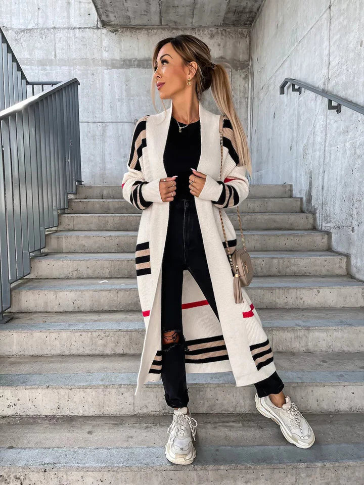 Sandra™ | Lång kofta