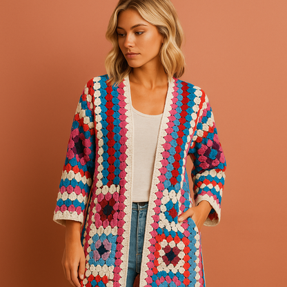 Long women's cardigan with an elegant look | Corrie