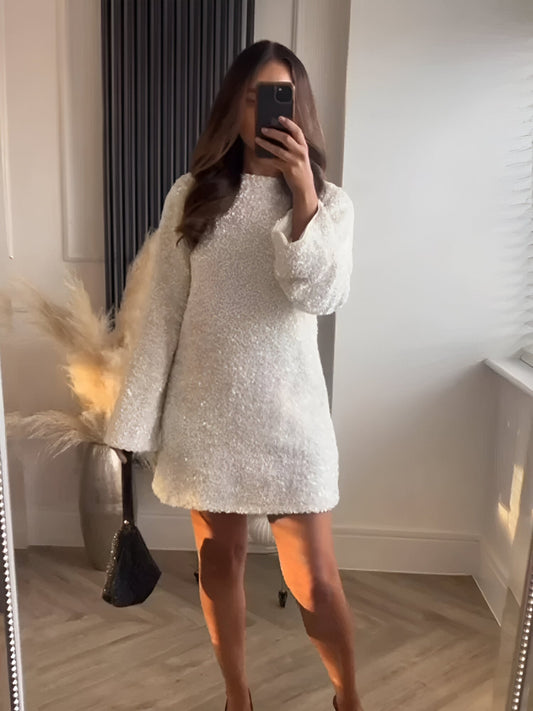 Lisa™ | Elegant klänning med rosett